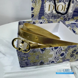QC Christian Dior 30 Montaigne Jolie Pearl Belt