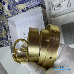 QC Christian Dior 30 Montaigne Jolie Pearl Belt
