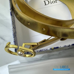 QC Christian Dior 30 Montaigne Jolie Pearl Belt