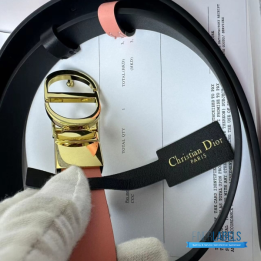 QC Christian Dior 30 Montaigne Reversible Belt