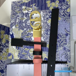 QC Christian Dior 30 Montaigne Reversible Belt