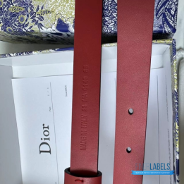 QC Christian Dior 30 Montaigne Reversible Belt