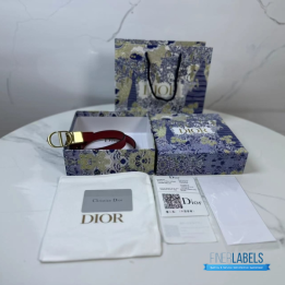 QC Christian Dior 30 Montaigne Reversible Belt