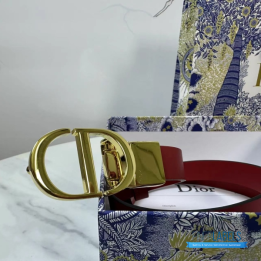 QC Christian Dior 30 Montaigne Reversible Belt