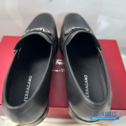 QC Salvatore Ferragamo Gancini Bit Loafers