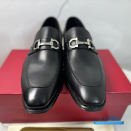 QC Salvatore Ferragamo Gancini Bit Loafers