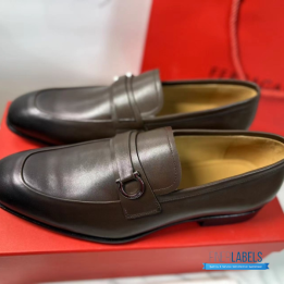 QC Salvatore Ferragamo Florio Gancini Loafers
