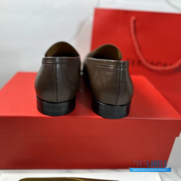QC Salvatore Ferragamo Florio Gancini Loafers