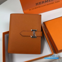 QC Hermès Bearn Compact Wallet