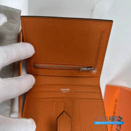 QC Hermès Bearn Compact Wallet