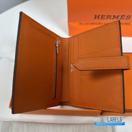 QC Hermès Bearn Compact Wallet