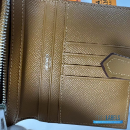 QC Hermès Bearn Compact Wallet