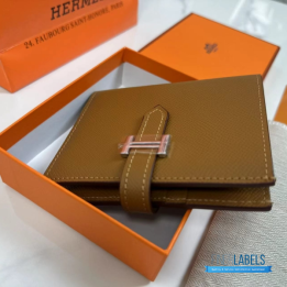 QC Hermès Bearn Compact Wallet