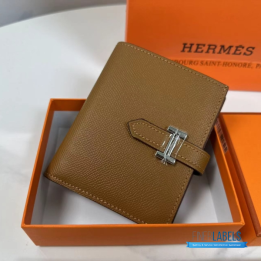 QC Hermès Bearn Compact Wallet