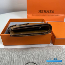 QC Hermès Bearn Compact Wallet