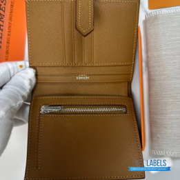 QC Hermès Bearn Compact Wallet