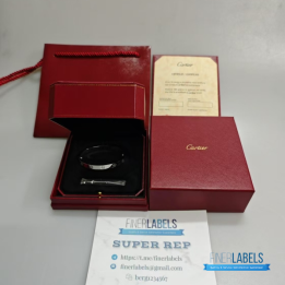 QC Cartier Love Bangles in White Gold