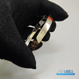 QC Cartier Love Bangles in White Gold
