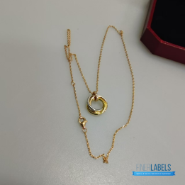 QC Cartier Trinity Pendant Necklace