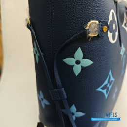 QC Louis Vuitton Empreinte Monogram Giant Neverfull MM Tote Bag