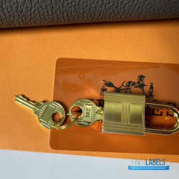 QC Hermes Birkin in Gris Meyer Togo Leather