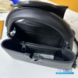 QC Louis Vuitton Capucines BB Handbag in Taurillon Leather