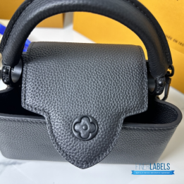 QC Louis Vuitton Capucines BB Handbag in Taurillon Leather