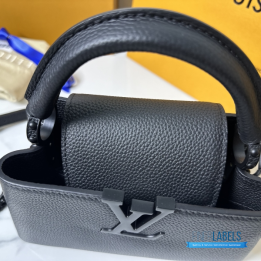 QC Louis Vuitton Capucines BB Handbag in Taurillon Leather