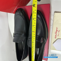 QC Salvatore Ferragamo Gancini ornament Loafers