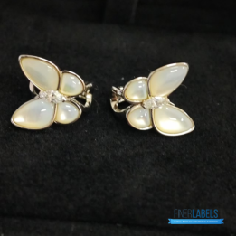 VCA Two Butterfly Earrings