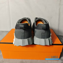 QC Hermès Bouncing Sneakers in Grey