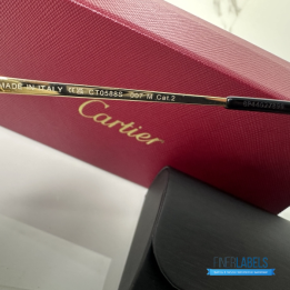 QC Cartier Panthère de Cartier Rimless Sunglasses