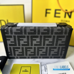 QC Fendi Baguette Soft Trunk Bag