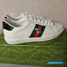 QC Gucci Ace Low-Top Sneakers