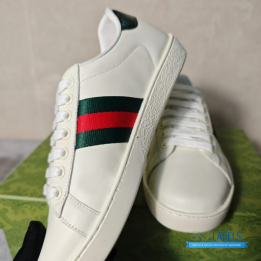 QC Gucci Ace Low-Top Sneakers