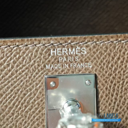 QC Hermès Kelly Bag Dark Brown Epsom Leather