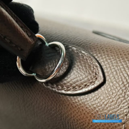 QC Hermès Kelly Bag Dark Brown Epsom Leather