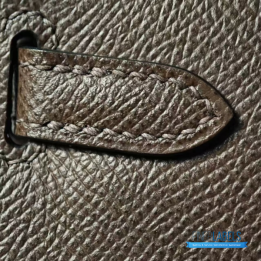 QC Hermès Kelly Bag Dark Brown Epsom Leather