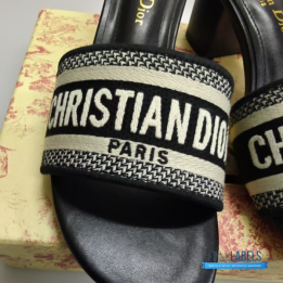 QC Christian Dior Dway Slide Heels