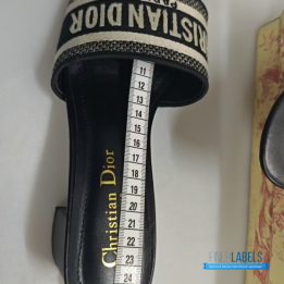 QC Christian Dior Dway Slide Heels