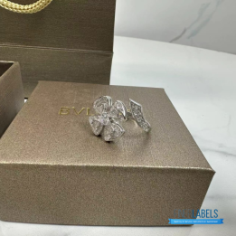 Bvlgari White Gold and Diamond Fiorever Ring