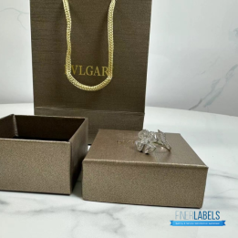 QC Bvlgari White Gold and Diamond Fiorever Ring