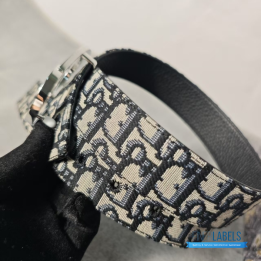 QC Christian Dior Oblique Reversible Belt