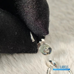 QC Cartier Juste Un Clou hoop earrings in white gold