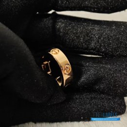 QC Cartier Love Hoop Earrings the signature screw motif