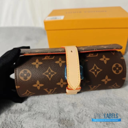 Louis Vuitton Monogram Canvas 3 Watch Case