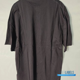 QC Balenciaga Lo_ve T-shirt in black featuring a wifi signal logo