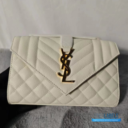 QC YSL Monogram Envelope Small Bag