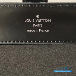 QC Louis Vuitton 3 Watch Case in Monogram Eclipse canvas