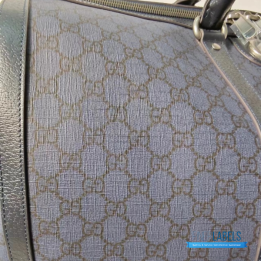 QC Gucci Ophidia Duffle Bag Blue and black